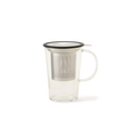 Black Glass Pao Infuser Mug