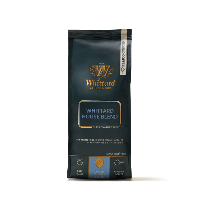 Whittard House Blend Ground Coffee Valve Pack