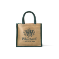 Whittard Small Jute Cotton Bag