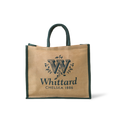 Whittard Medium Jute Cotton Bag