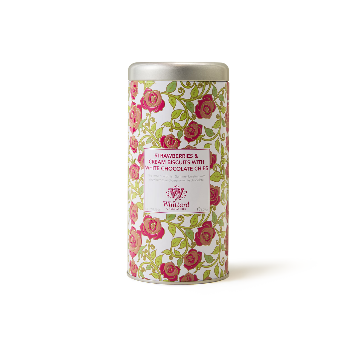 Tea Discoveries Strawberries & All Butter Biscuit Tin