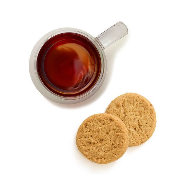 Earl Grey Loose Tea and Stem Ginger and Lemon Biscuits