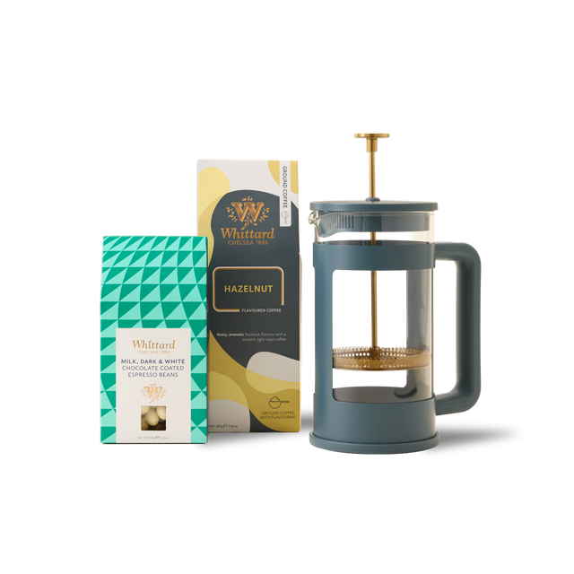 The Flavoured Coffee Starter Kit is arranged on a white background.