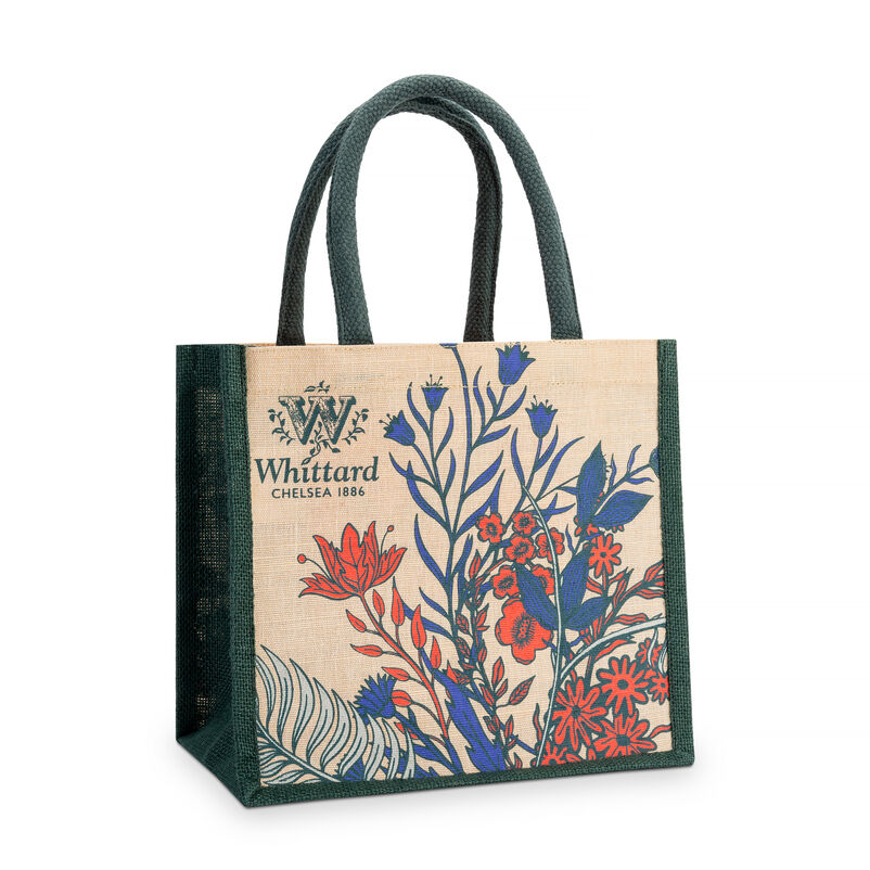 Coronation Small Jute Bag Gifts Whittard of Chelsea