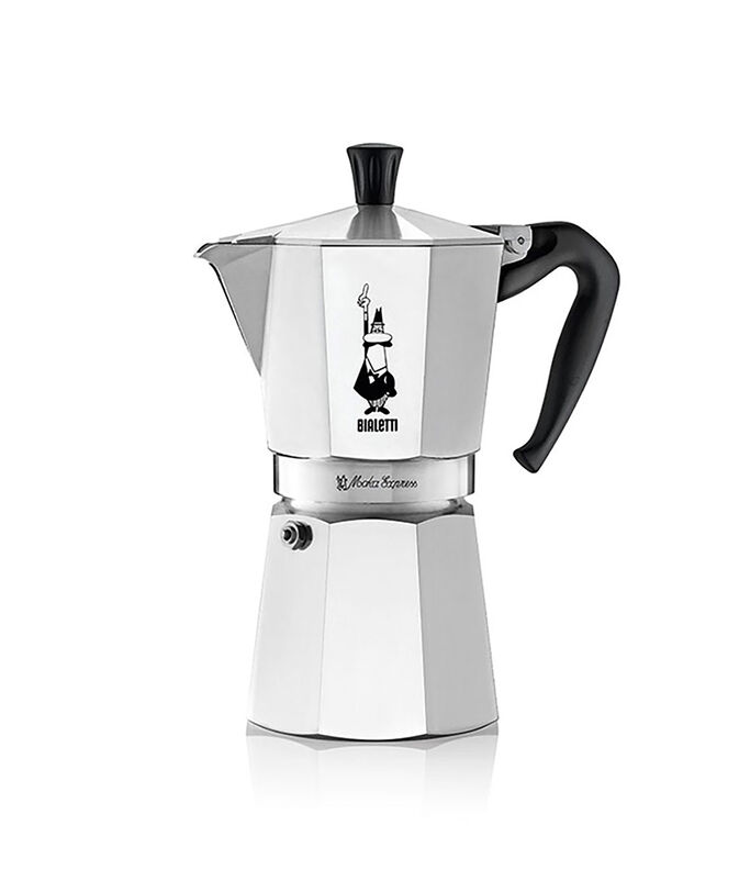 Bialetti's Moka Express coffee pot is the perfect gift for coffee fans