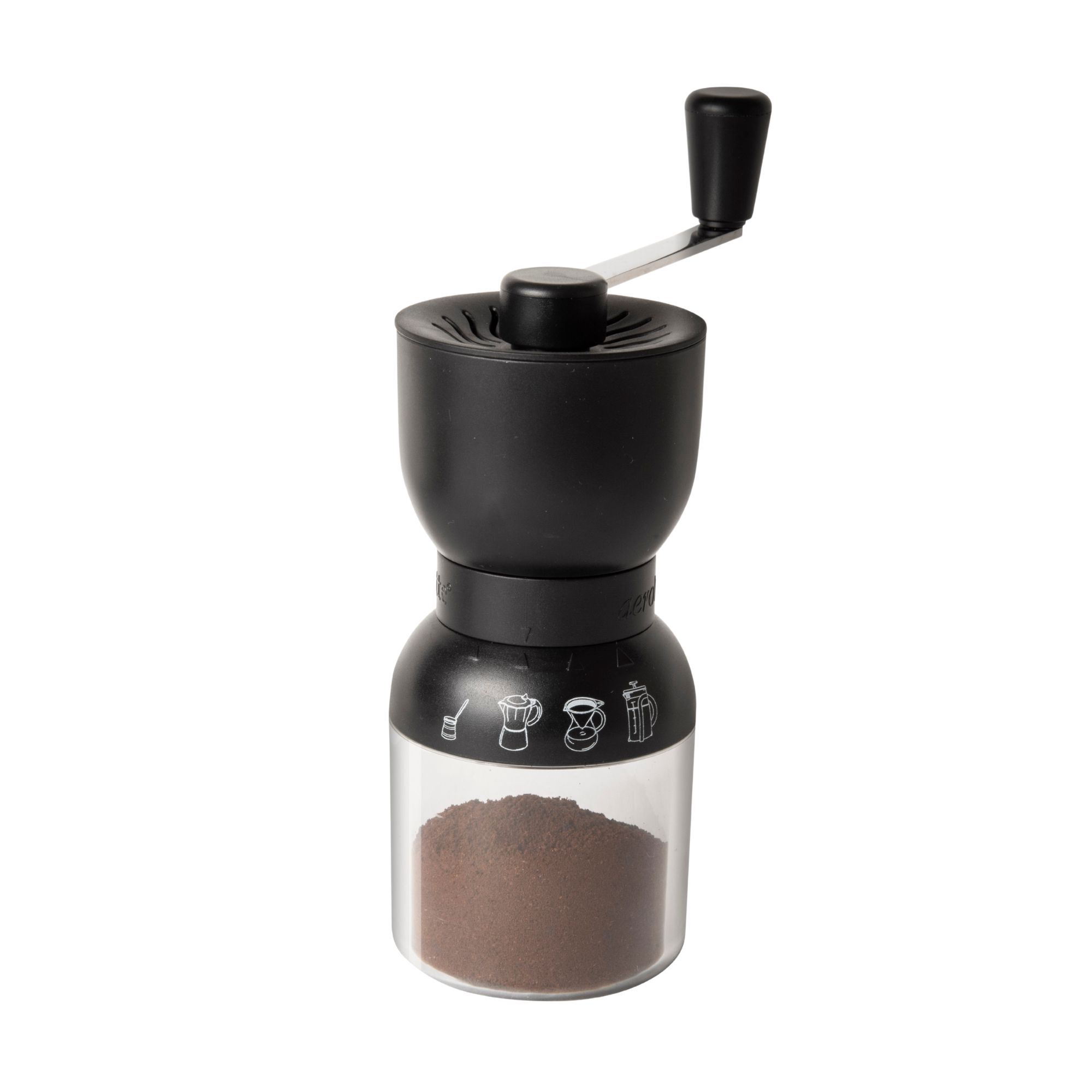 Aerolatte Coffee Grinder | Adjustable Hand Grinder for Fresh
