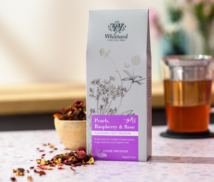 Peach, Rose, & Raspberry Infusion Loose Tea