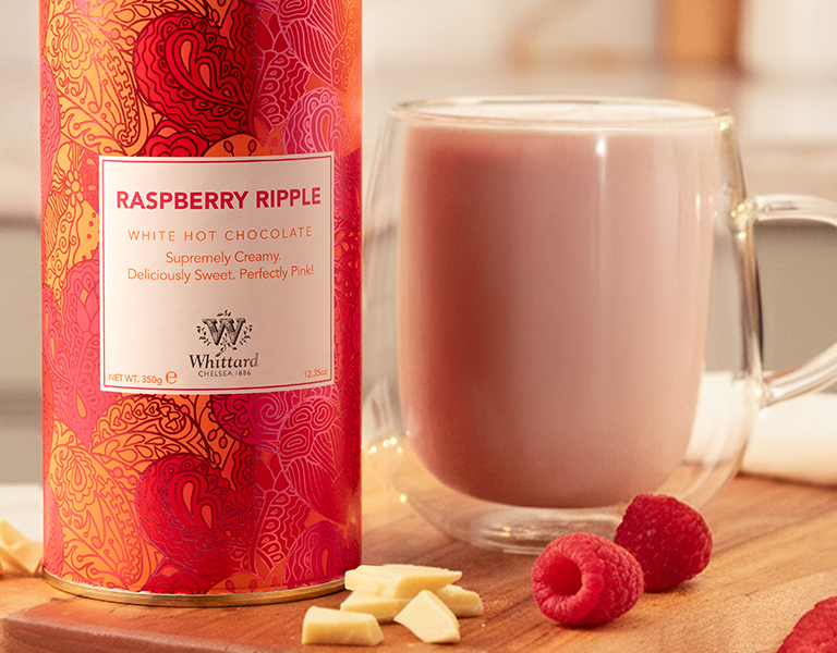 Whittard Raspberry Ripple White Hot Chocolate