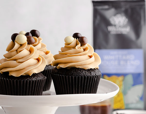 Whittard House Blend Espresso Caramel Cupcakes